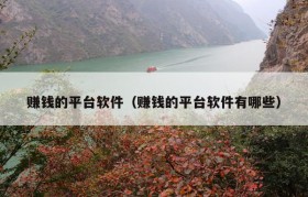 赚钱的平台软件（赚钱的平台软件有哪些）