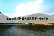 包含校园成长逆袭国风美学4K的词条