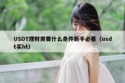 USDT理财需要什么条件新手必看（usdt买ht）