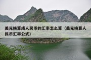 美元换算成人民币的汇率怎么算（美元换算人民币汇率公式）
