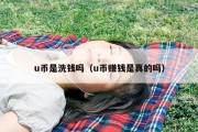 u币是洗钱吗（u币赚钱是真的吗）