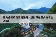 国内虚拟币交易犯法吗（虚拟币在国内交易合法吗）