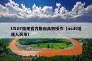 USDT提现官方指南高效操作（usdt提现人民币）