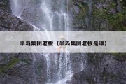 半岛集团老板（半岛集团老板是谁）