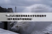 YouTube爆款视频美食大学生教程教学（国外美食制作视频网站）