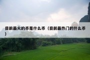 目前最火的币是什么币（目前最热门的什么币）