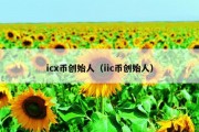 icx币创始人（iic币创始人）
