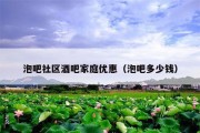 泡吧社区酒吧家庭优惠（泡吧多少钱）