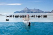 dot币今日价格行情（dot币今日行情最新）