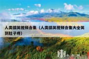 人类搞笑视频合集（人类搞笑视频合集大全笑到肚子疼）