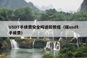 USDT手续费安全吗进阶教程（提usdt手续费）