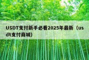 USDT支付新手必看2025年最新（usdt支付商城）