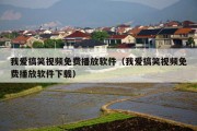 我爱搞笑视频免费播放软件（我爱搞笑视频免费播放软件下载）