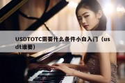 USDTOTC需要什么条件小白入门（usdt谁要）