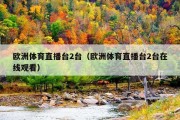 欧洲体育直播台2台（欧洲体育直播台2台在线观看）