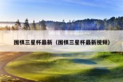 围棋三星杯最新（围棋三星杯最新视频）