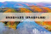 尿失禁是什么意思（尿失禁是什么原因）