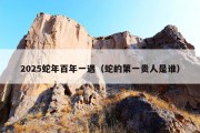 2025蛇年百年一遇（蛇的第一贵人是谁）