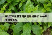 USDT手续费常见问题详细解析（usdt手续费多少）