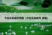 今日头条插件卸载（今日头条插件 卸载）