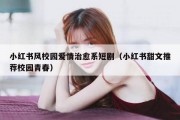 小红书风校园爱情治愈系短剧（小红书甜文推荐校园青春）