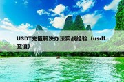 USDT充值解决办法实战经验（usdt 充值）