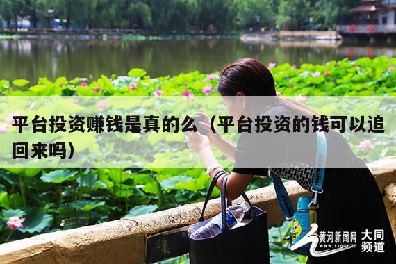 平台投资赚钱是真的么(平台投资的钱可以追回来吗)