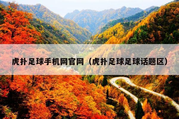 虎扑足球手机网官网(虎扑足球足球话题区)