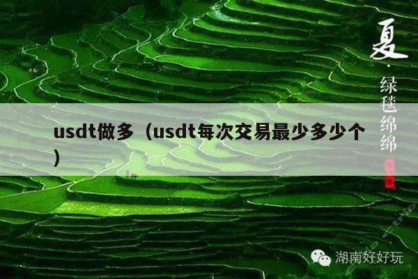 usdt做多(usdt每次交易最少多少个)