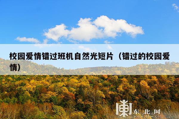 校园爱情错过班机自然光短片(错过的校园爱情)