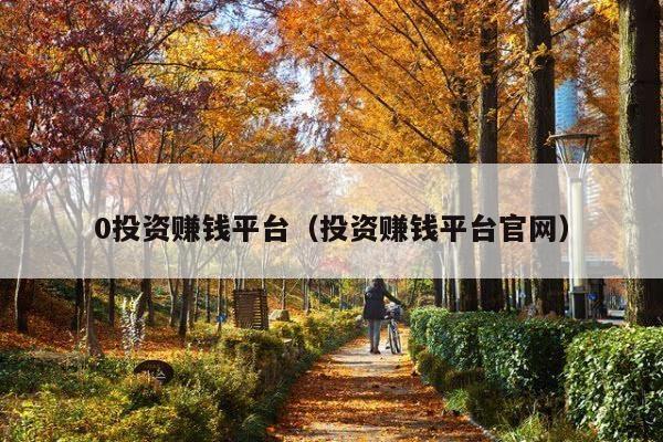 0投资赚钱平台(投资赚钱平台官网)