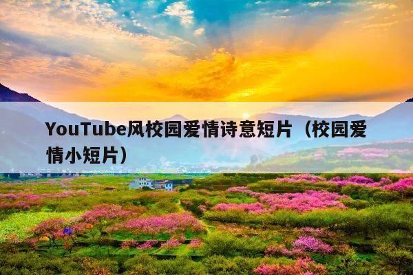YouTube风校园爱情诗意短片(校园爱情小短片)