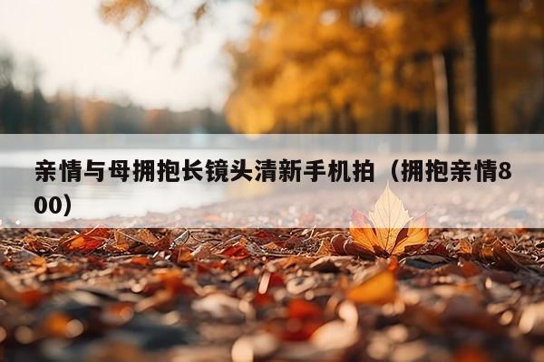 亲情与母拥抱长镜头清新手机拍(拥抱亲情800)