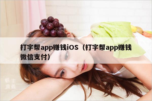 打字帮app赚钱iOS(打字帮app赚钱微信支付)