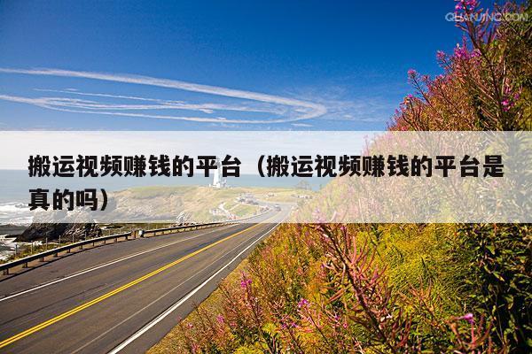 搬运视频赚钱的平台(搬运视频赚钱的平台是真的吗)