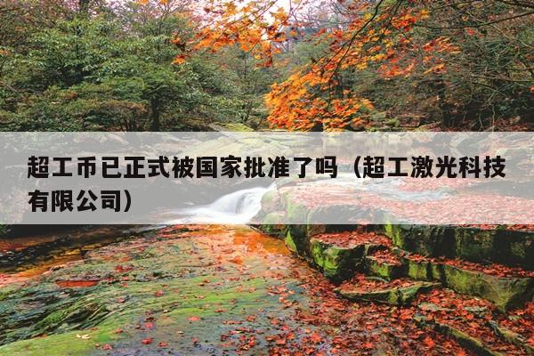 超工币已正式被国家批准了吗(超工激光科技有限公司)