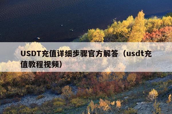 USDT充值详细步骤官方解答(usdt充值教程视频)