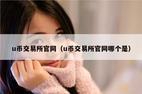 u币交易所官网(u币交易所官网哪个是)