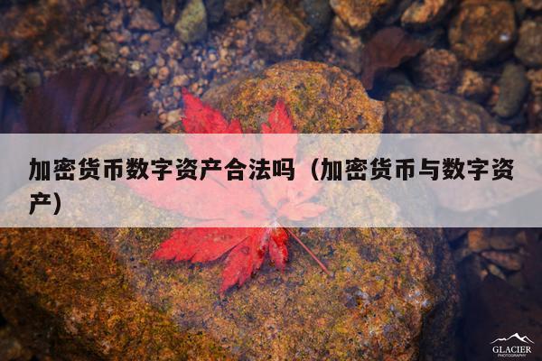 加密货币数字资产合法吗(加密货币与数字资产)