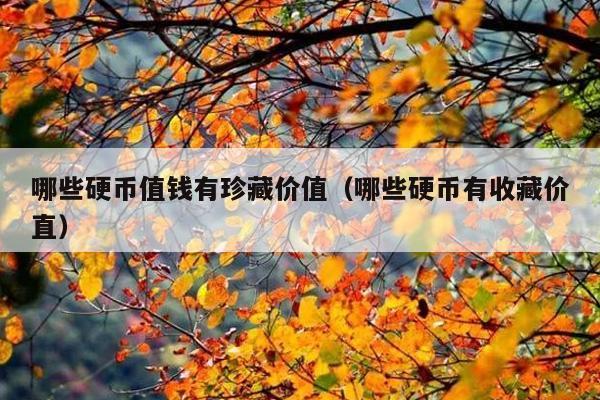 哪些硬币值钱有珍藏价值(哪些硬币有收藏价直)