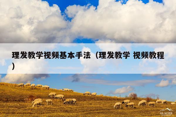 理发教学视频基本手法(理发教学 视频教程)