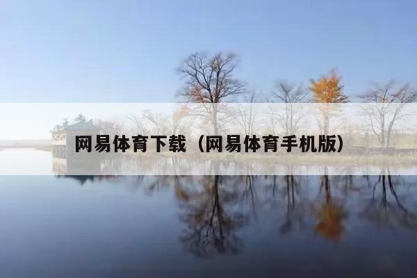 网易体育下载(网易体育手机版)