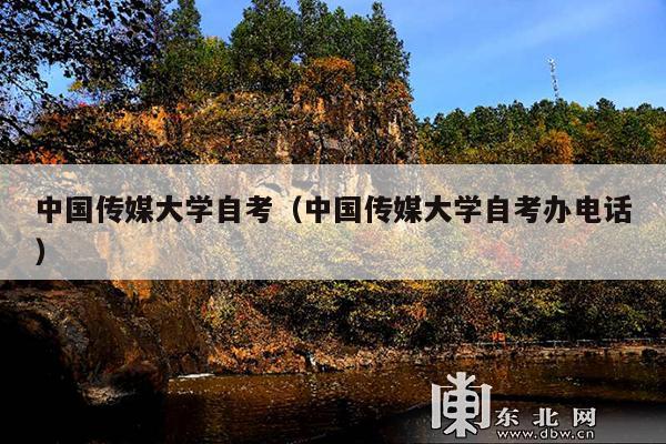 中国传媒大学自考(中国传媒大学自考办电话)