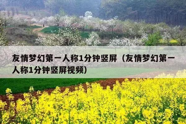 友情梦幻第一人称1分钟竖屏(友情梦幻第一人称1分钟竖屏视频)